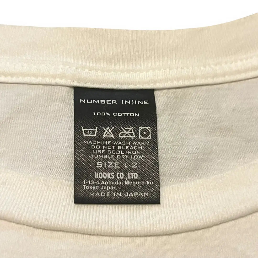 Number (N)ine x Disney Mickey Mouse T-Shirt - White (size 2 / Medium)