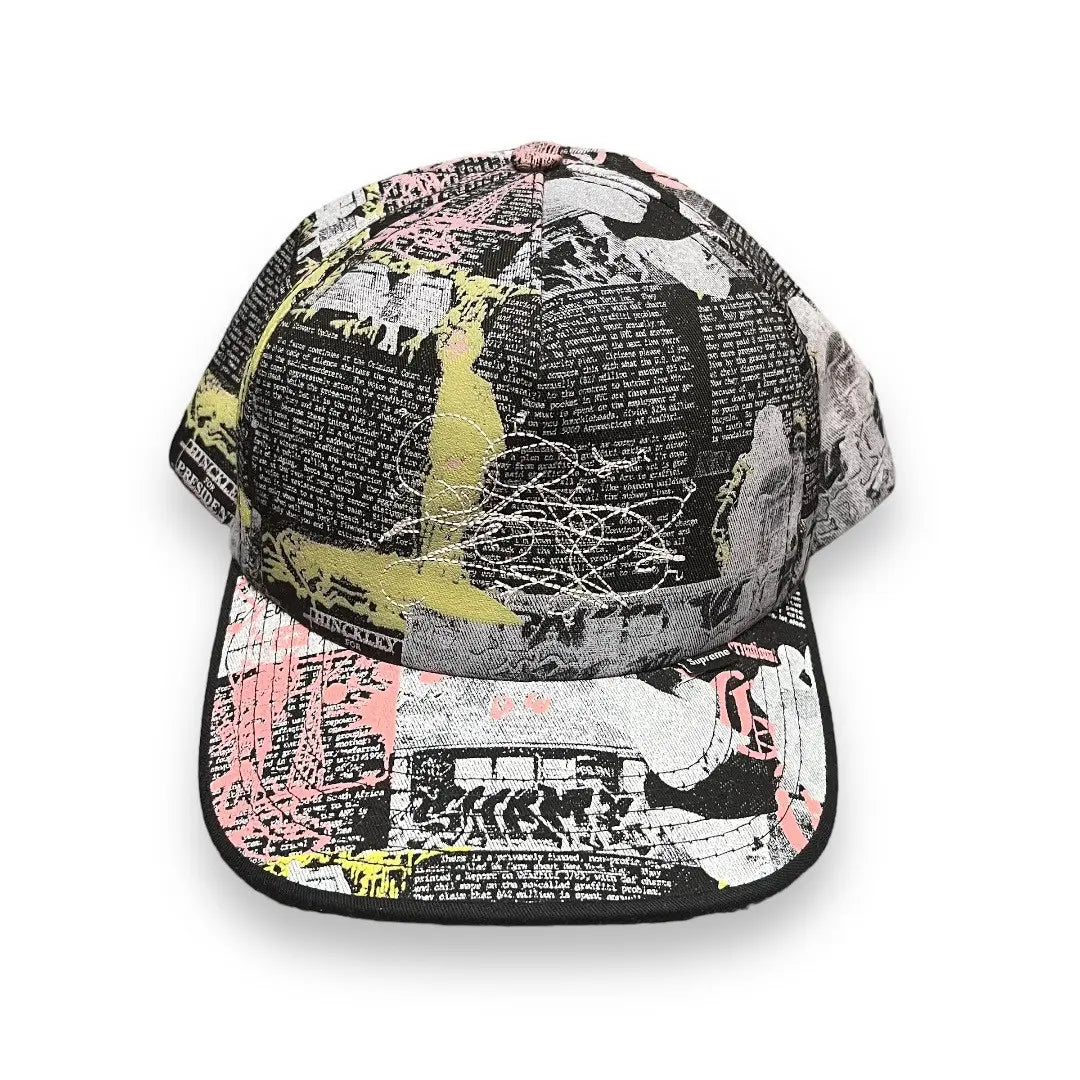 Supreme x Phase 2 AOP Snapback Hat - Black (New w/Tag)