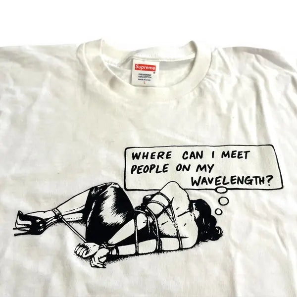 SAMPLE Supreme Wavelength T-Shirt - White (Large)