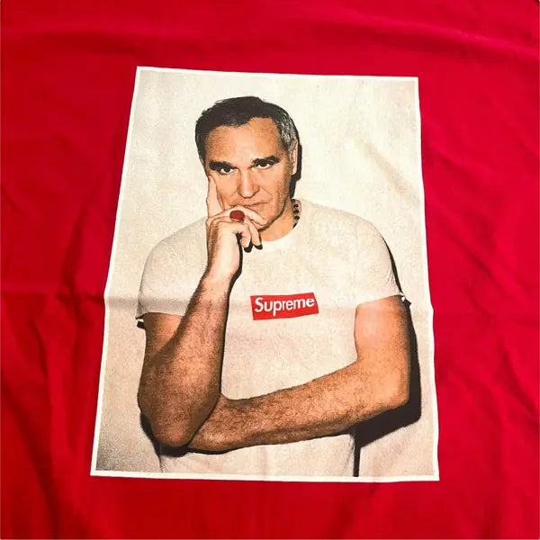 Supreme x Morrissey Portrait T-Shirt - Red